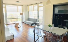 Forum De Barcelona Sea View Apartment With Garage Parking
