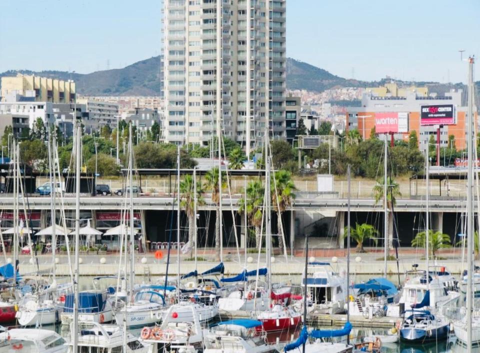 Forum De Barcelona Sea View Apartment With Garage Parking Sant Adrià de Besòs Exterior foto